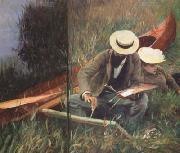 John Singer Sargent Paul Helleu Sketching with his Wife (mk18) oil painting picture wholesale